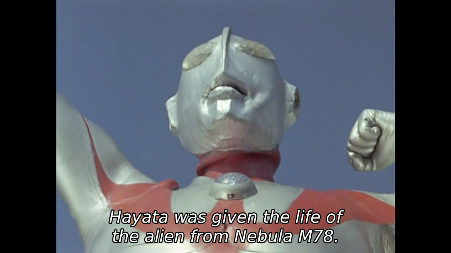 Ultraman closeup